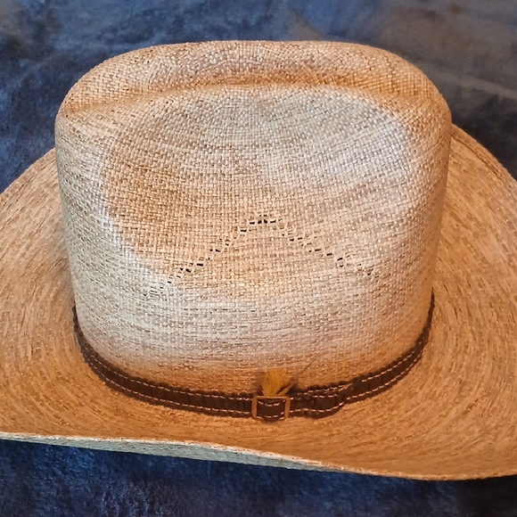 Bailey's U-Rollit Tan Wide Brim Woven Sun Hat - Picture 5 of 7